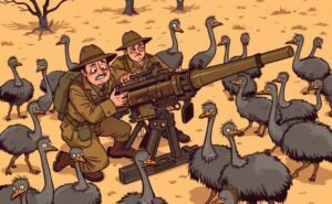 Didysis emu karas: kai Australijos armija pralaimėjo paukščiams