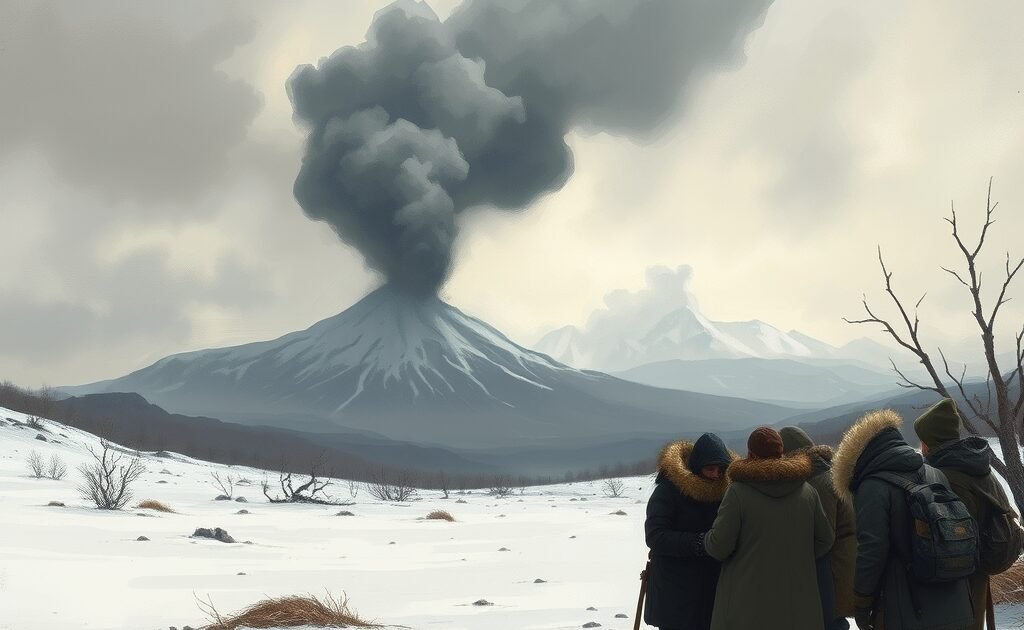 Metai be vasaros: kai vulkanas pakeitė pasaulio klimatą