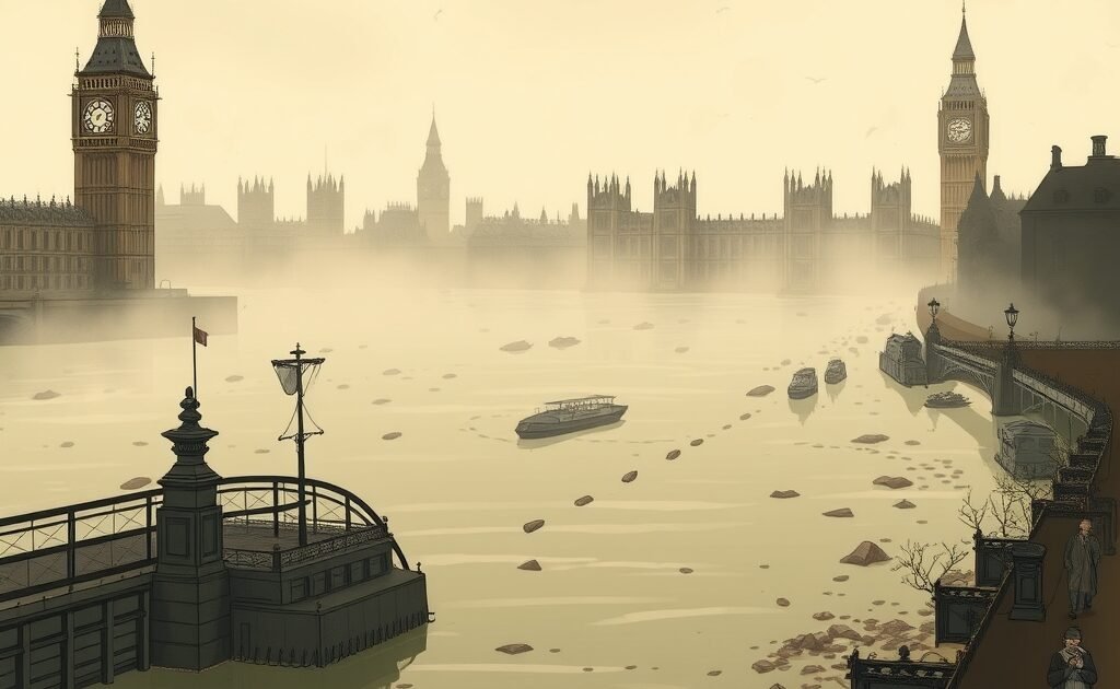 Didžioji Londono smarvė: kvapą gniaužianti, bet smirdanti istorija