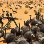 Kai Australijos kariuomenė kovėsi su paukščiais: didžiojo emu karo istorija