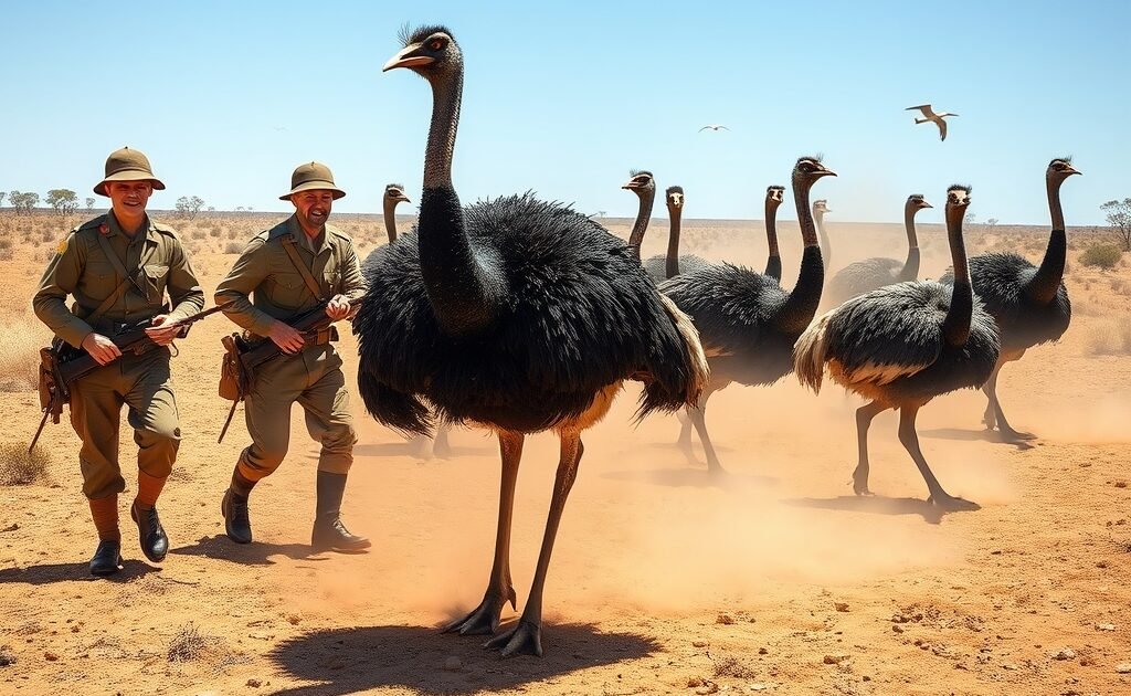 Kai Australija kariavo su emu: juokingiausias karas istorijoje